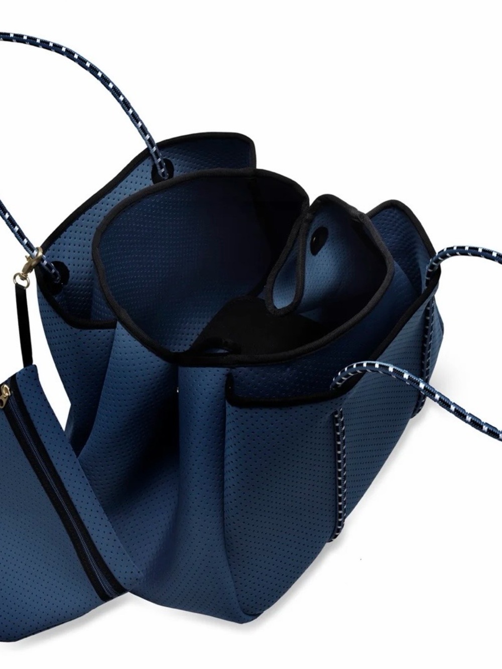 Annabel Ingall Navy Neoprene Tote Bag